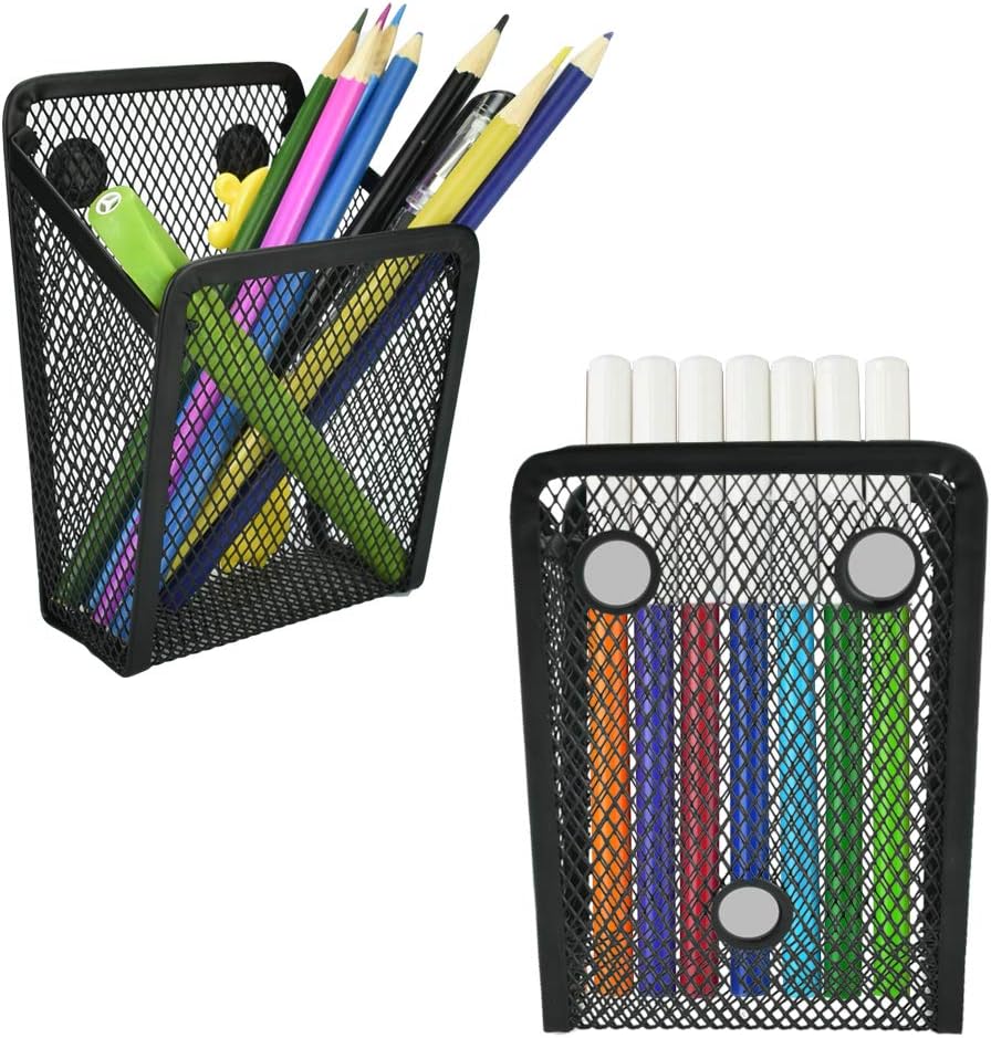 Magnetic Pen Holder, Metal Strong Magnet Pen Cup Magnetic Marker - View #5