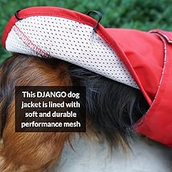 DJANGO Dog Jacket & Raincoat – Lightweight