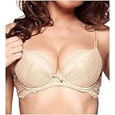 Gossard Women's Superboost Lace Padded Plunge Underwire Bra