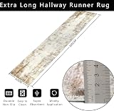 Famibay Hallway Runner Rug 60x300cm Non Slip Washable Brown Beige view 7