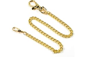 YECSOSS Men's Pocket Watch Chain Vintage Metal Alloy Chain Albert Vest Chain