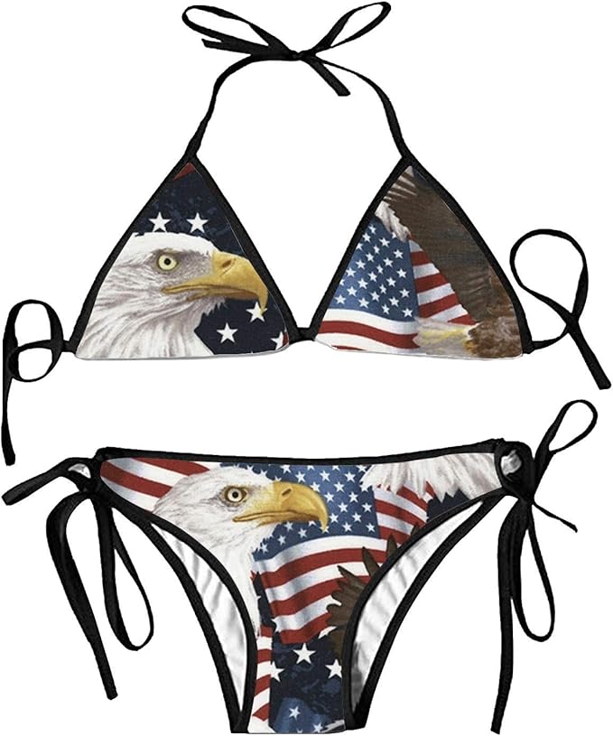 Women's Summer Swimsuit Mexico Flag Bikini Set Amazon.de Bekleidung