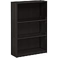 FURINNO JAYA Simple Home 3-Tier Adjustable Shelf Bookcase, Espresso
