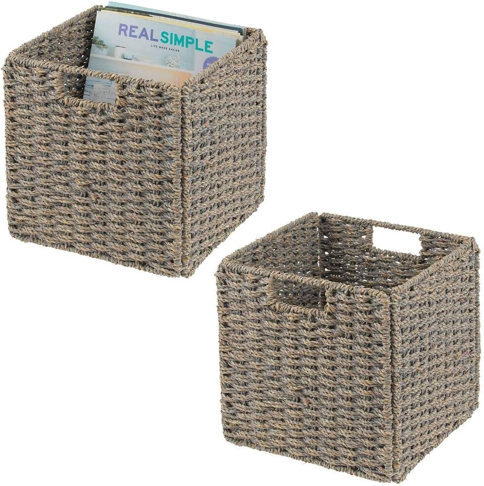 Amazon.de mDesign 2erSet Aufbewahrungskorb faltbare