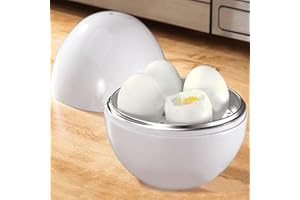 Toyofmine Ball Shape Microwave 4 Eggs Cooker Hard Boiled Boiler Kitchen Tool