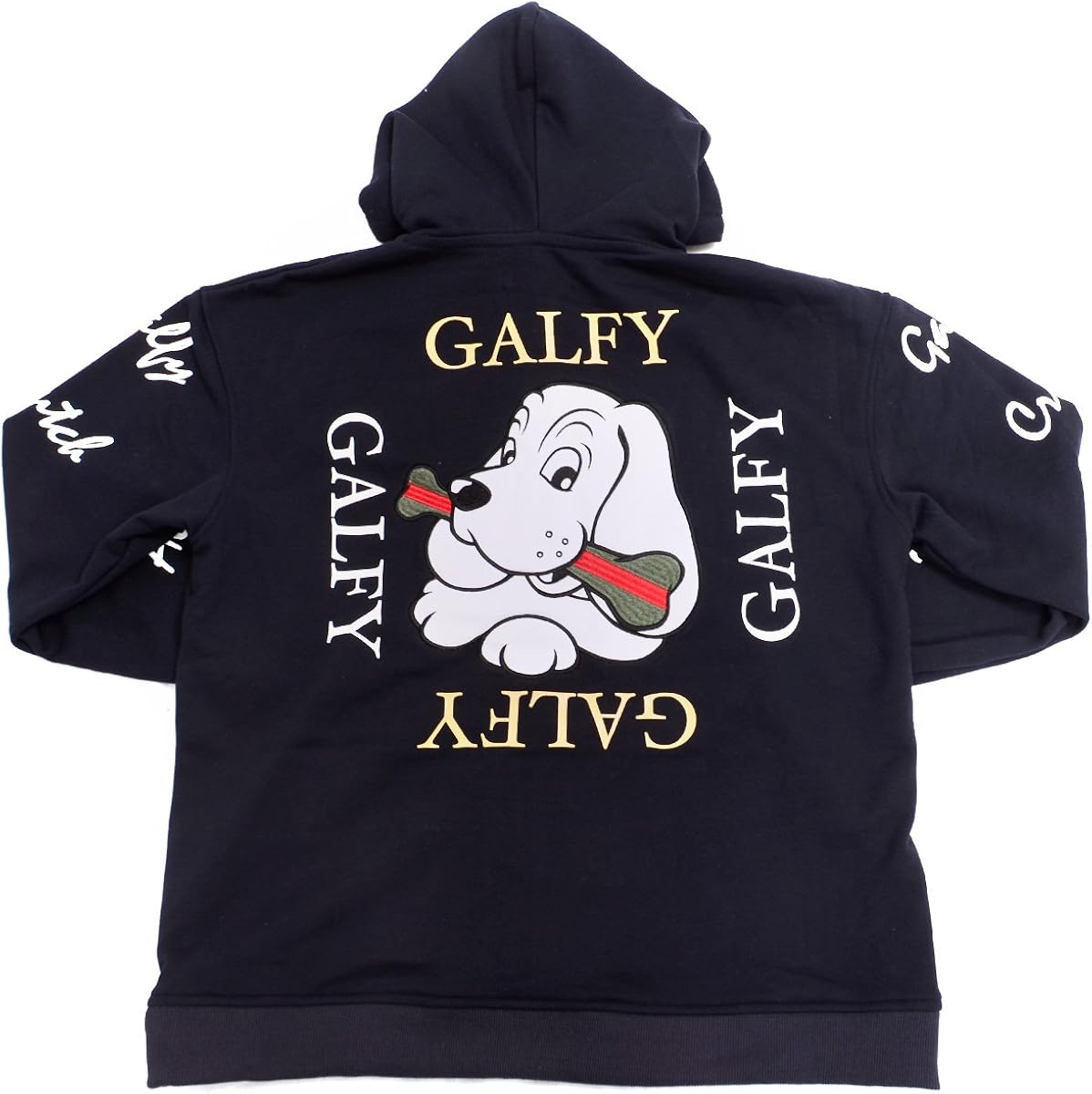 Galfy ガルフィー パーカー スウェット 犬 ロゴ ジップアップ ドック トレーナー パーカー 通販 Amazon