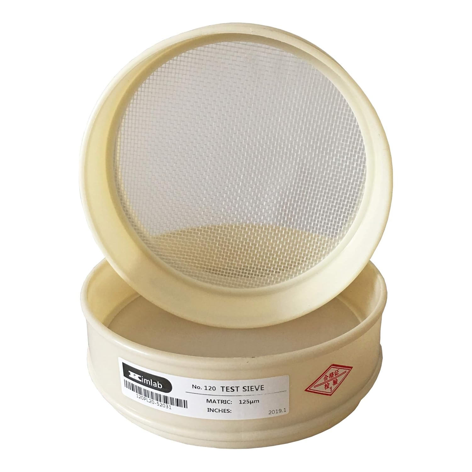 Sieves Industrial & Scientific Plastic Frame,20cm Diameter 100μm Mesh Size,Nylon Mesh Cloth