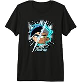 Danny Phantom Split Face Going Ghost Transformation Premium T-Shirt
