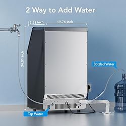 COWSAR Commercial Crescent Ice Maker Machine