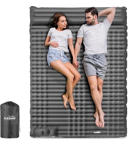 アウトドア寝具 TRAILSIDE TRAILREST DOUBLE-WIDE X LARGE Trailside TrailRest Self-Inflating Mattress - Hero Outdoors
