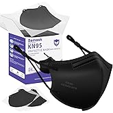 Semask KN95 Adjustable Masks 25 Pack, Individually Wrapped Disposable Masks with Adjustable Ear Loops