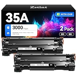 35A Black Toner Cartridge 2-Pack Replacement for HP