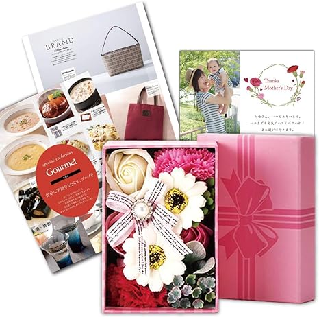 Amazon 母の日 プレゼント ギフト フレグランスボックスミニ ピンク と ブランド 雑貨 グルメ も 選べる カタログギフト 花とカタログセット 母の日ギフト 高級 21 人気 おしゃれ ランキング 義母 母親 60代 70代 80代 Gift Present Mother S Day B Bo Hdb アイ