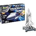 Revell 05674 NASA Space Shuttle Gift Set with Launcher, Anniversary Kit, Spaceship Model 1:144, 43.7 cm Faithful Model Kit for Experts, with Basic Accessories, Unpainted