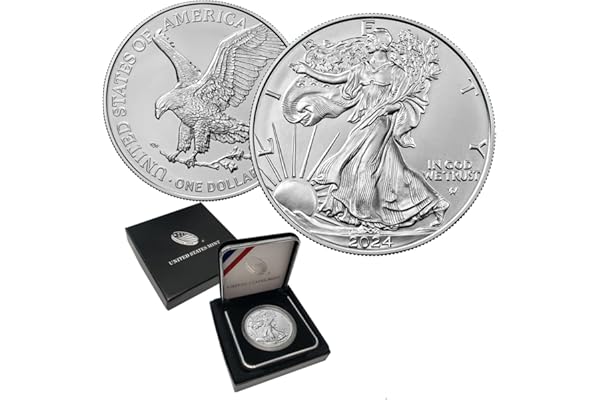 2024 American Silver Eagle $1 Brilliant Uncirculated US Mint Box