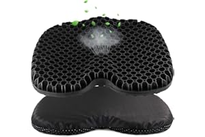 IMIIBEL Anti Slip Kayak Seat Cushion,Thick Waterproof Seat Cushion Kayak Gel Seat Pad With Non-Slip Cover For Sit In Kayak Inflatable Kayak Canoe & Boat Kayak Accessories For Fishing Water Sports Outdoors