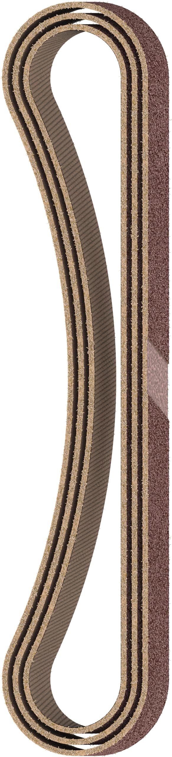 Bosch 3X PRO Paint on Wood and Hardwood X440 Sanding Belt for Power Files (for Paint on Wood, Hardwood, 13 x 457 mm, Grit 40, Professional Accessory Powerfile)