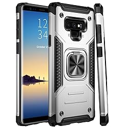 IKAZZ for Galaxy Note 9 Case,Dual Layer Soft