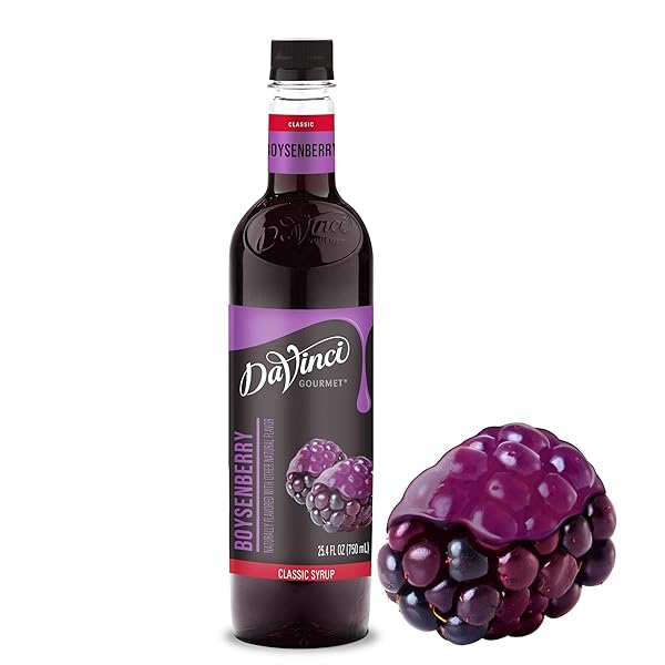 DAVINCI GOURMET BOYSENBERRY SYRUP, 25.4 FLUID OUNCES (PACK...