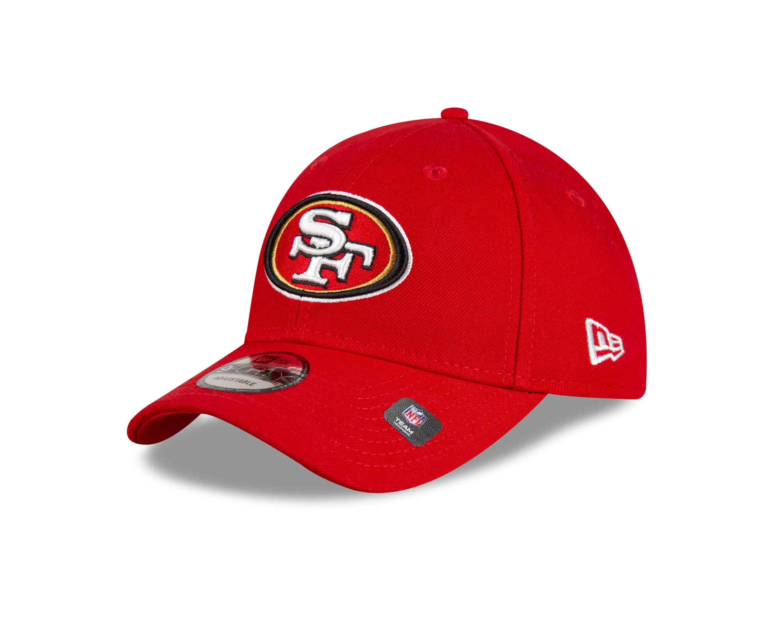 New Era Men's The League 9Forty San Francisco 49Ers Offical Team Colour Baseball Cap, Red, One Size