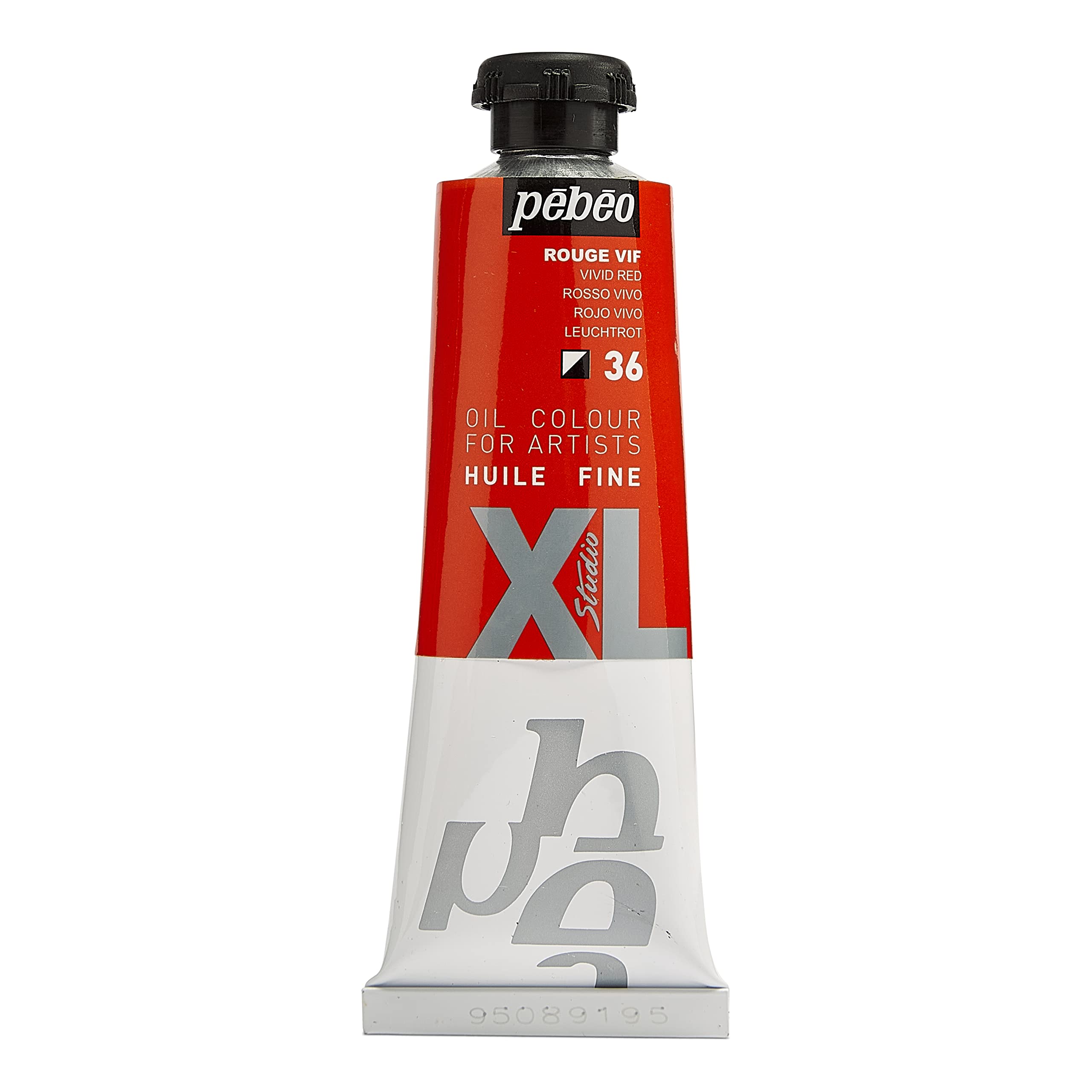 PEBEO 937036 XL Studio Fine Oil, Red, 37ml