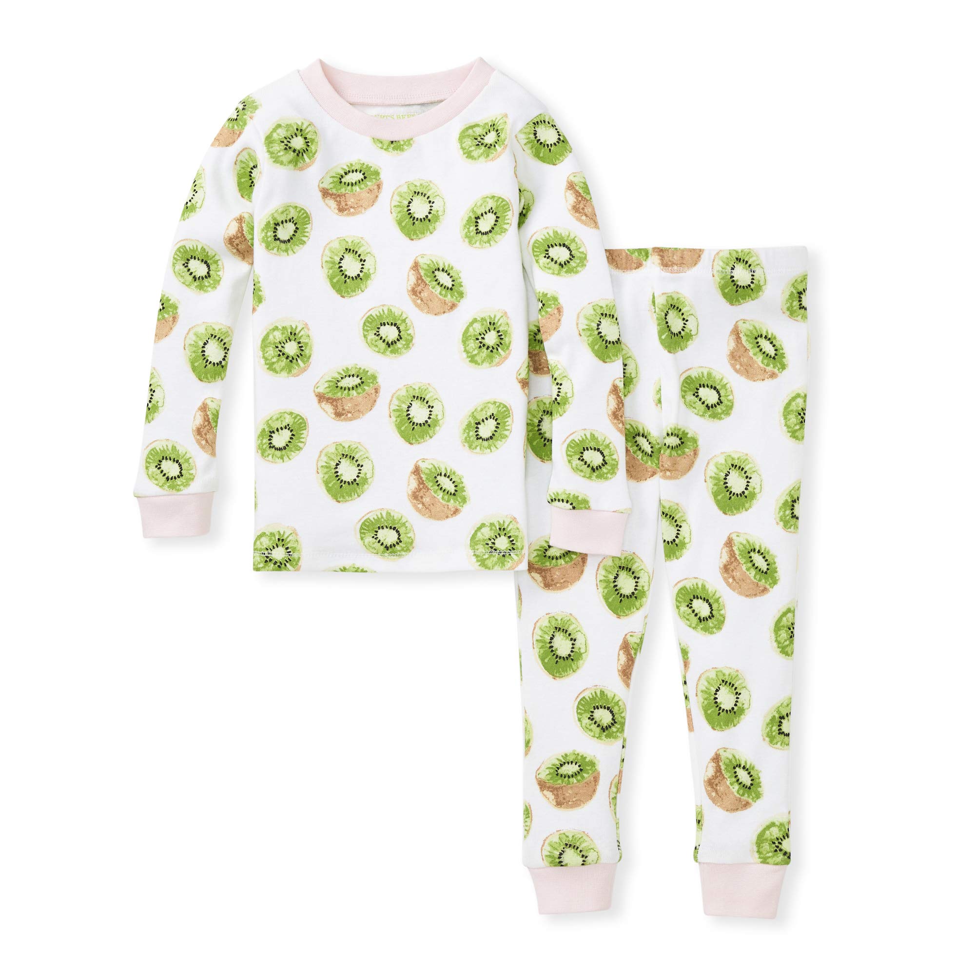Burt's Bees Baby Baby Girls' Pajamas, Tee and Pant 2-Piece Pj Set, 100% Organic Cotton
