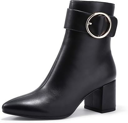 booties with metal toe