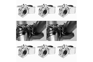 BGTLGIO Scaffolding Couplers, Scaffold Clamps for 1.65-1.9 inch OD Tube, 8 Pack (Fixed Cross Couplers)