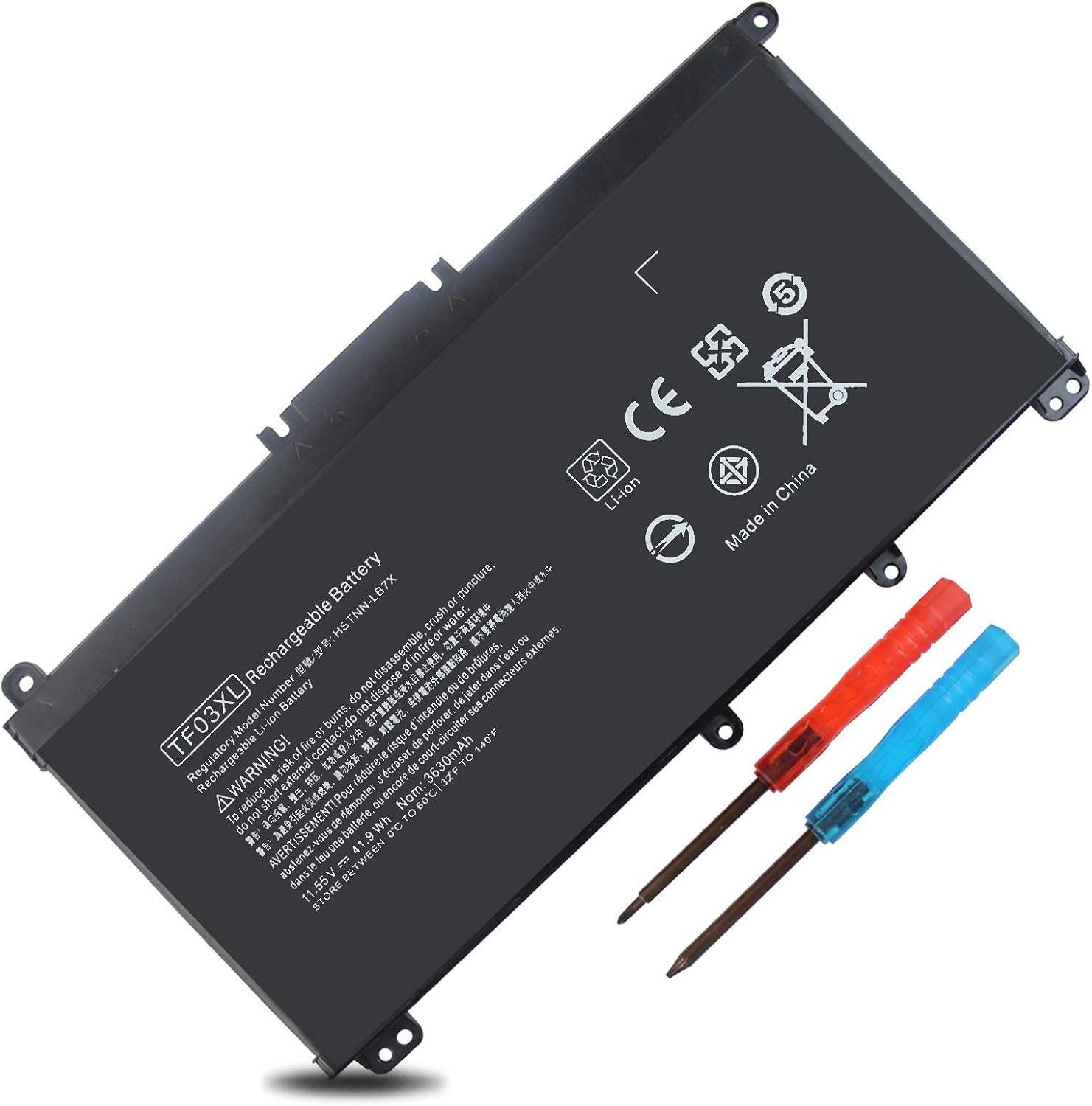 LXHY TF03XL 11.55V 41.9WH Laptop Battery Compatible with HP