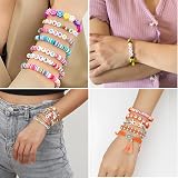 DTYDECLE Colorful Letter Beads Kit 1400pcs A Z Alphabet Beads DIY Jewelry view 5