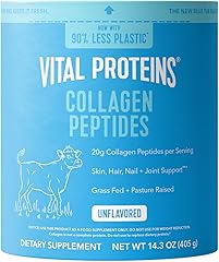 Vital Proteins Collagen Peptides Powder - Grass Fed Collagen Peptides for Hair, Nail, Skin, Bone & Joint Health, Unflavored, 