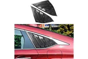 DLOVEG Rear Side Window Louvers Compatible for Honda Accord 2022 2021 2020 2019 2018 Accesories Sport Style Air Vent Cover Compatible for 10th Gen Honda Accord (Carbon Fiber Pattern)