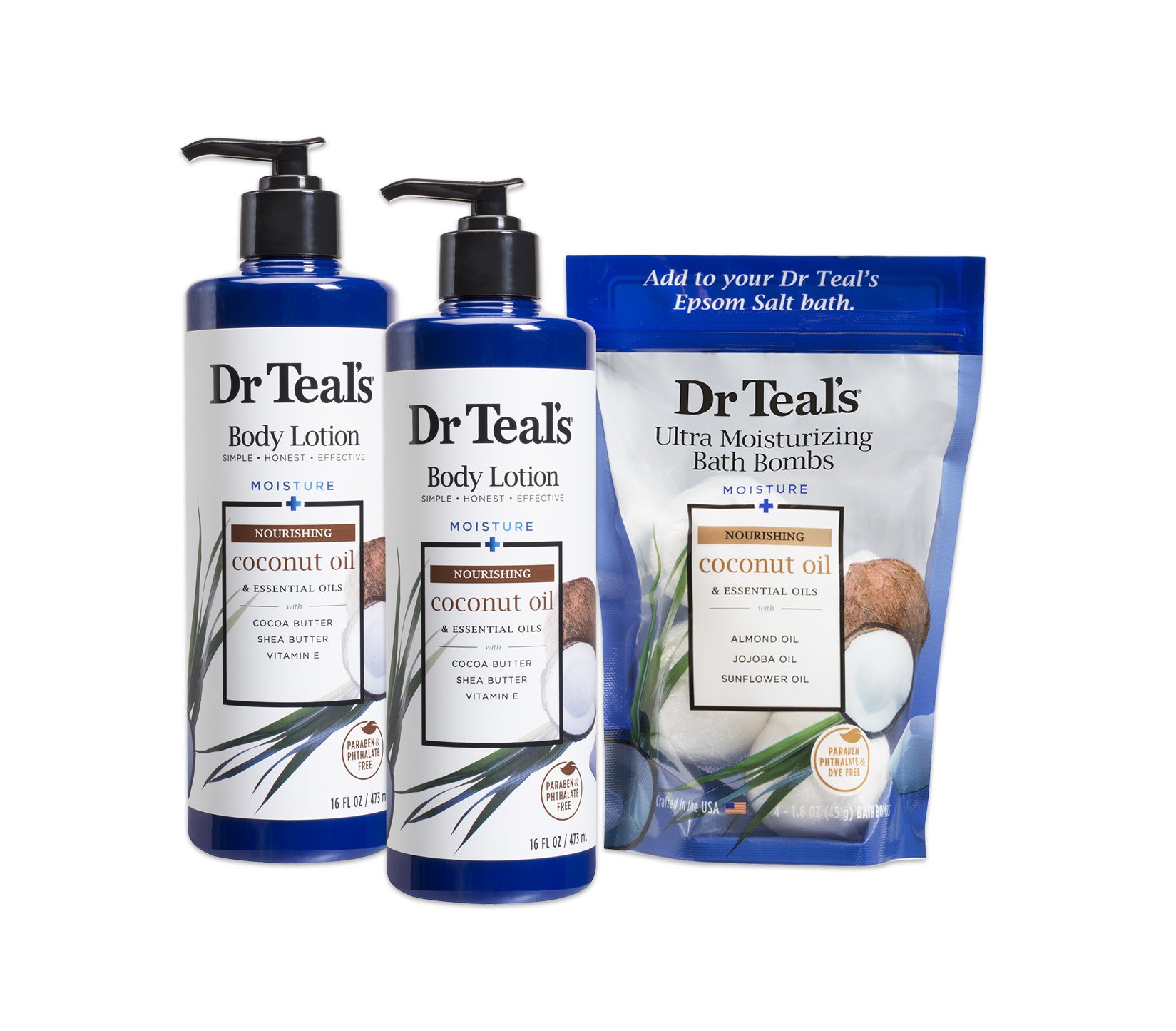 dr teal's moisturizing bath and body oil coconut oil