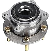 KUSATEC 513266 Front/Rear Wheel Bearing and Hub Assembly Compatible with 2007-2018 Hyundai Santa Fe,2007-2012 Veracruz,2011-2015 Kia Sorento, 5 Lug Bolts without ABS