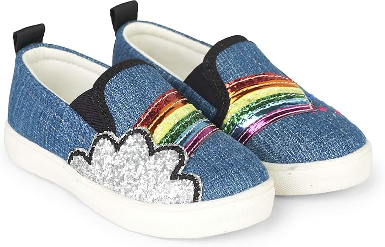 girls slip on trainers