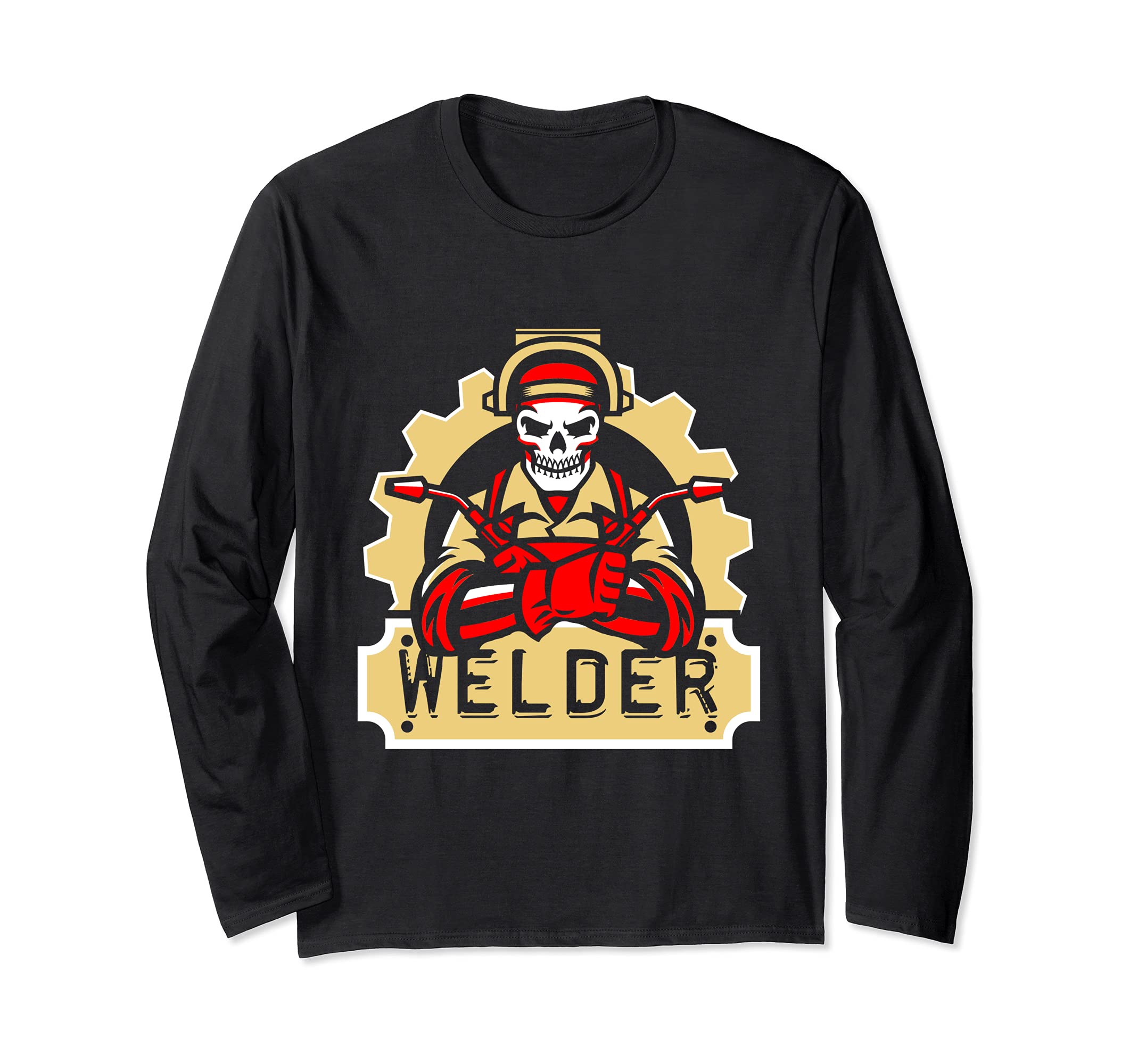 Welder Engineer Engineering Fabrication Welding Profession Long Sleeve T-Shirt