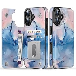 Goodon for iPhone 16 Case Wallet - Flip Folio