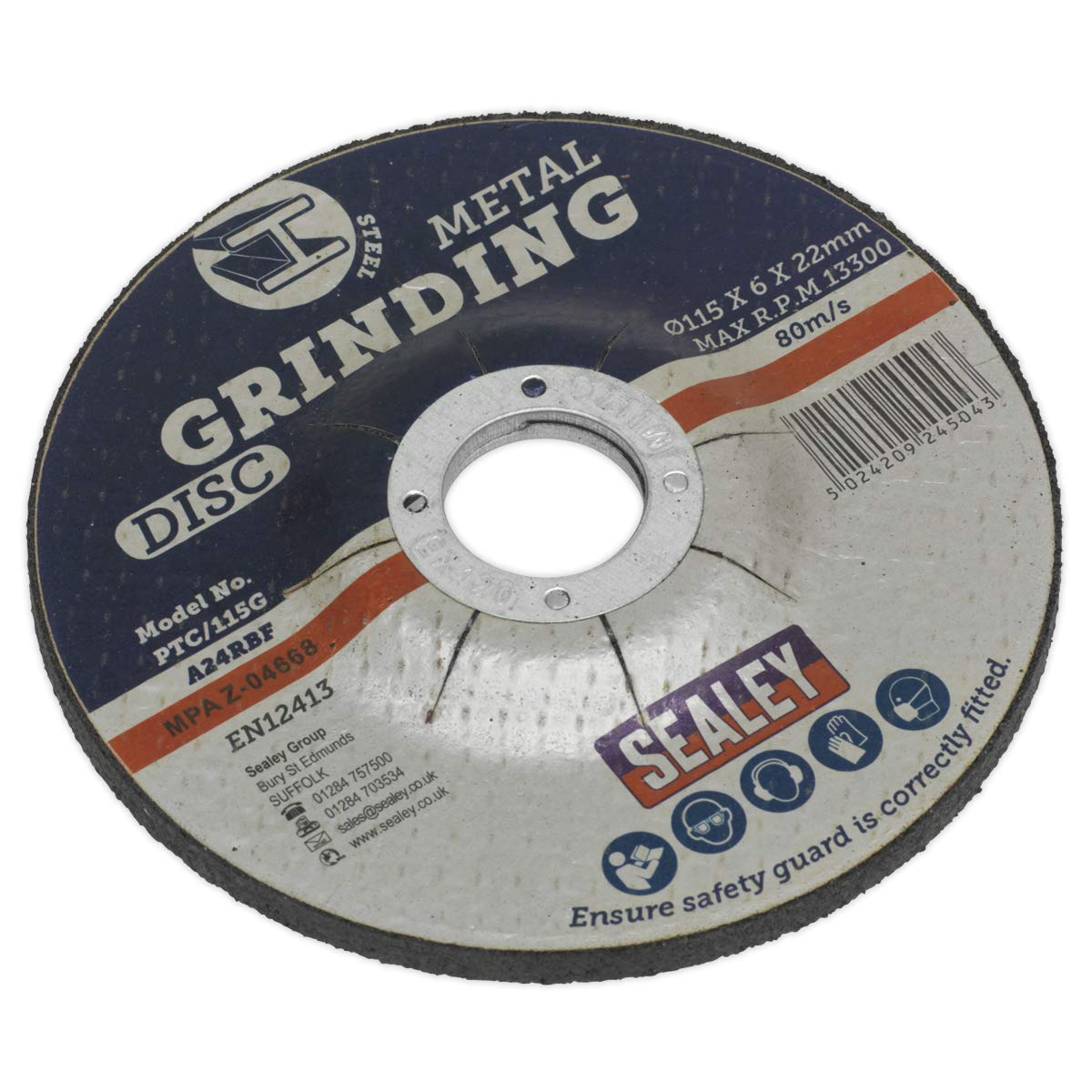 Sealey Ptc/115G Grinding Disc