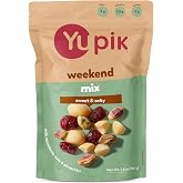 Yupik Weekend Mix, 5.8 Oz Gluten-Free, Kosher, Non-GMO, Guilt-Free Snack, Sweet &amp; Salty Nuts, Pistachios, Macadamia Nuts &amp; Cranberries, Healthy Trail Mix