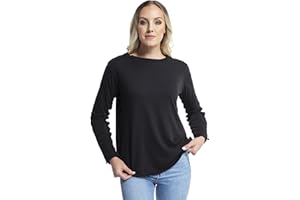 MAI WE CARE MAI Post Shoulder Surgery Shirts for Women - Recovery Long Sleeve Shirt with Full Arm Opening, Chemo Port Access Shirt