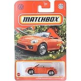 Hot Wheels Matchbox 2019 Volkswagen Beetle Convertible - VW Beetle - Orange 14/102