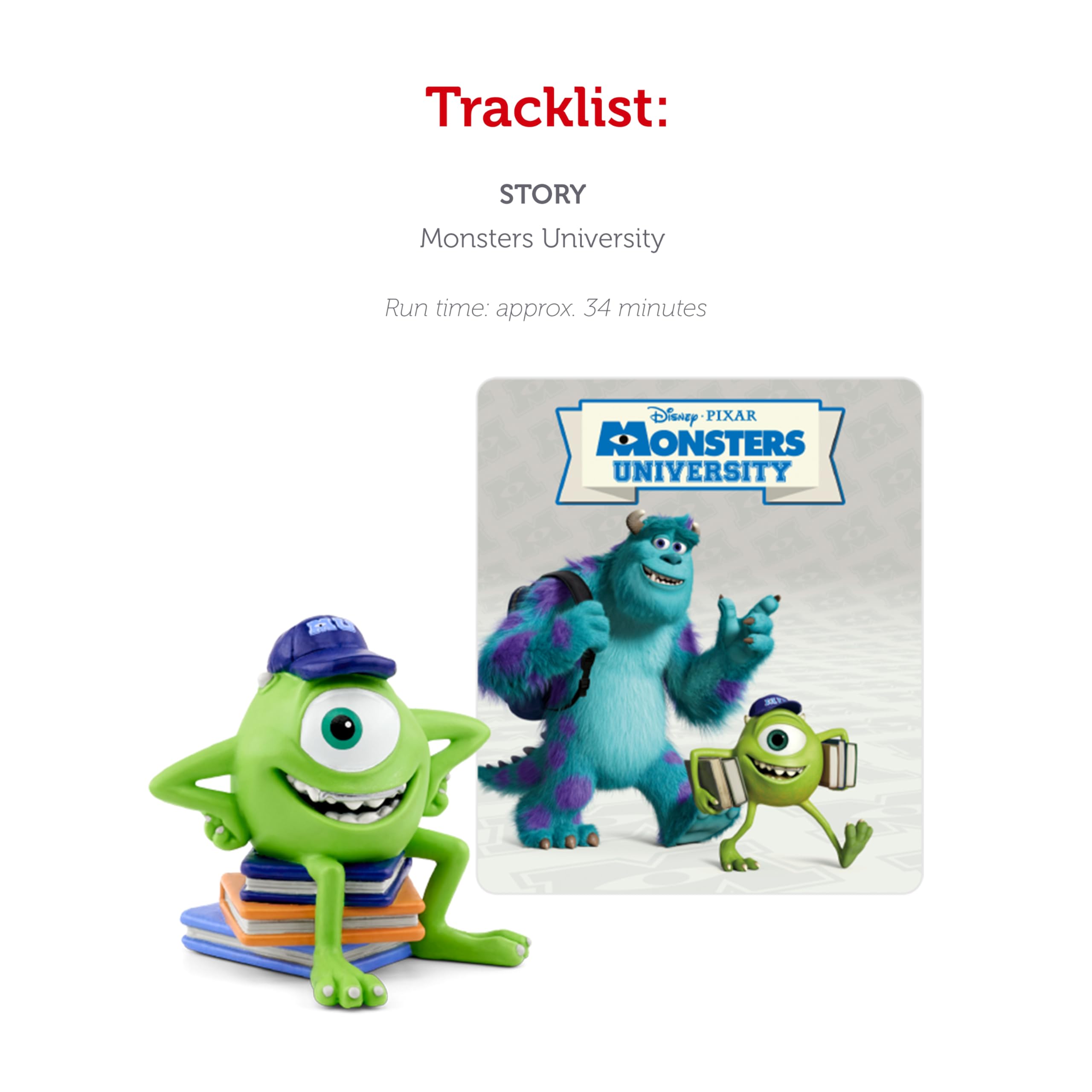 Tonies Mike Wazowski Audio Toy Figurine from Disney & Pixar's Monsters University