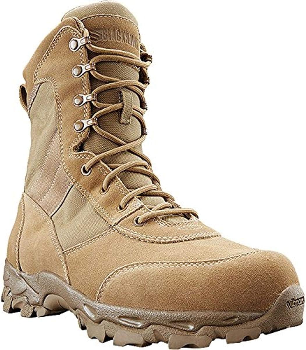 BLACKHAWK BT05CY105M Desert Ops Coyote 498 Boots, Coyote Tan, Size 10.5/Medium: Clothing