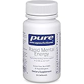 Pure Encapsulations Rapid Mental Energy, 30 Capsules | Vegan Memory Supplement to Support Brain Health*, Ginkgo Biloba Extract, Alpinia Galanga and American Ginseng Extract