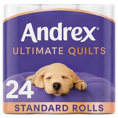 Andrex Family Soft Toilet Paper 24 Rolls (Previously Andrex Gentle Clean) Gentle on your Family’s skin– Pack of 24 Toilet Rolls, FSC Certified - View 6