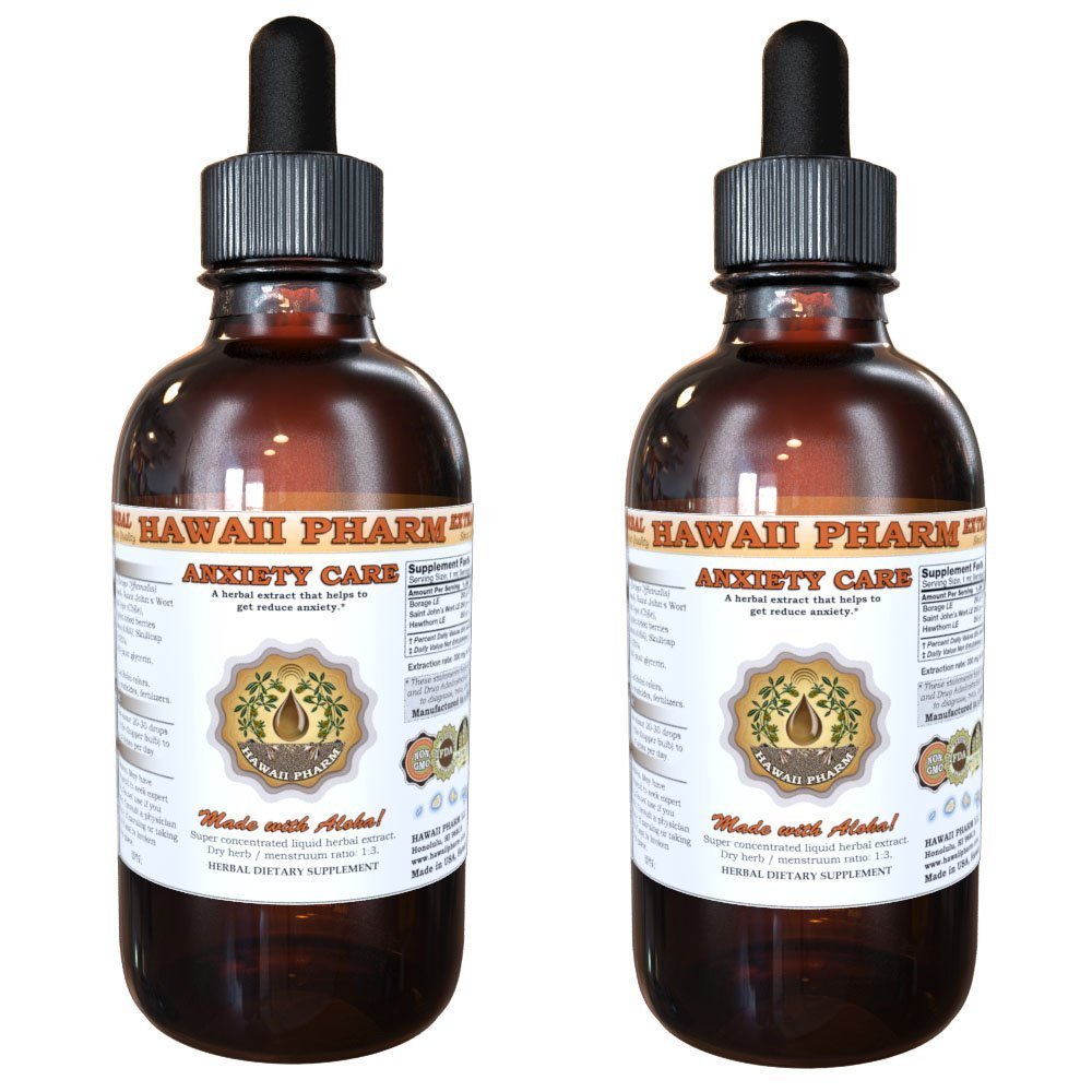 Anxiety Care Liquid Extract, Kava Kava (Piper Methysticum) Root, Valerian (Valeriana Officinalis) Ro