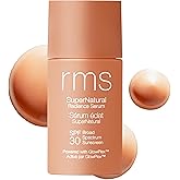 RMS Beauty Supernatural Radiance Serum SPF 30 - Lightweight Hydrating Facial Sunscreen with Antioxidants, Natural Glow Enhancer, Broad Spectrum UVA/UVB, 1 oz