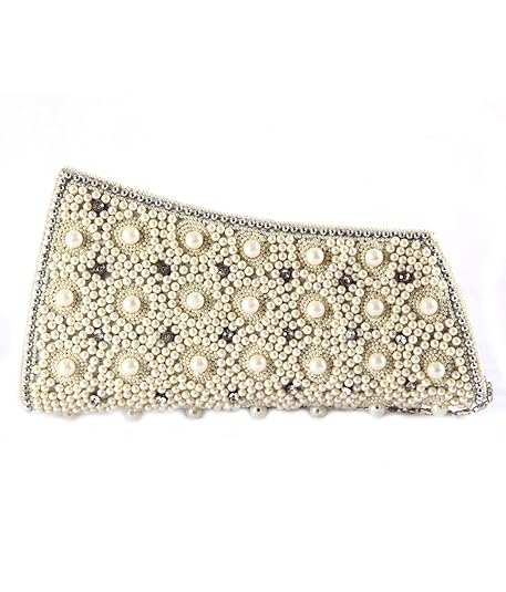 Favola Womens Clutch White Scb0209