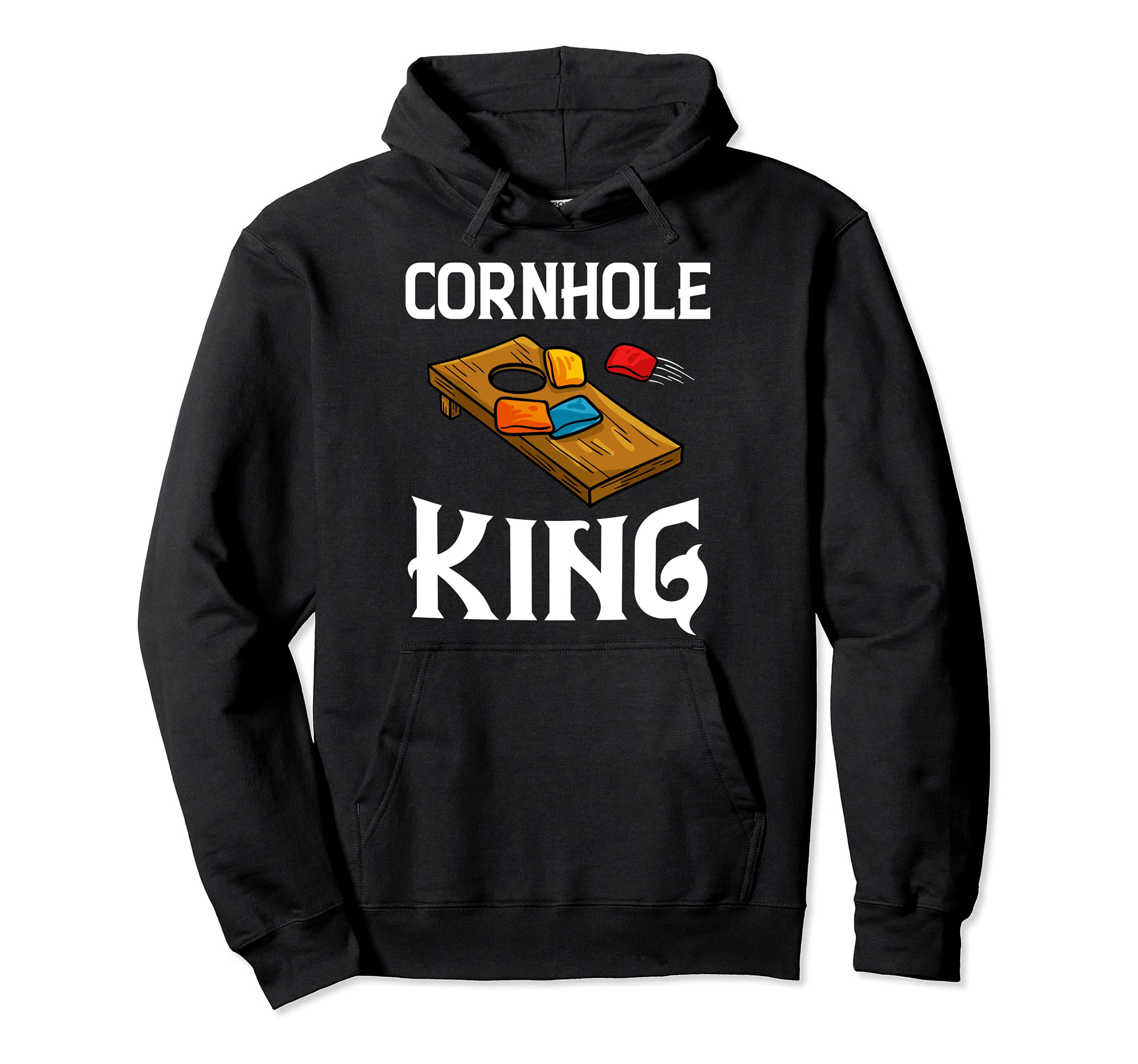 Cornhole Board Game Bags Rules Player Pullover Hoodie โ image 1