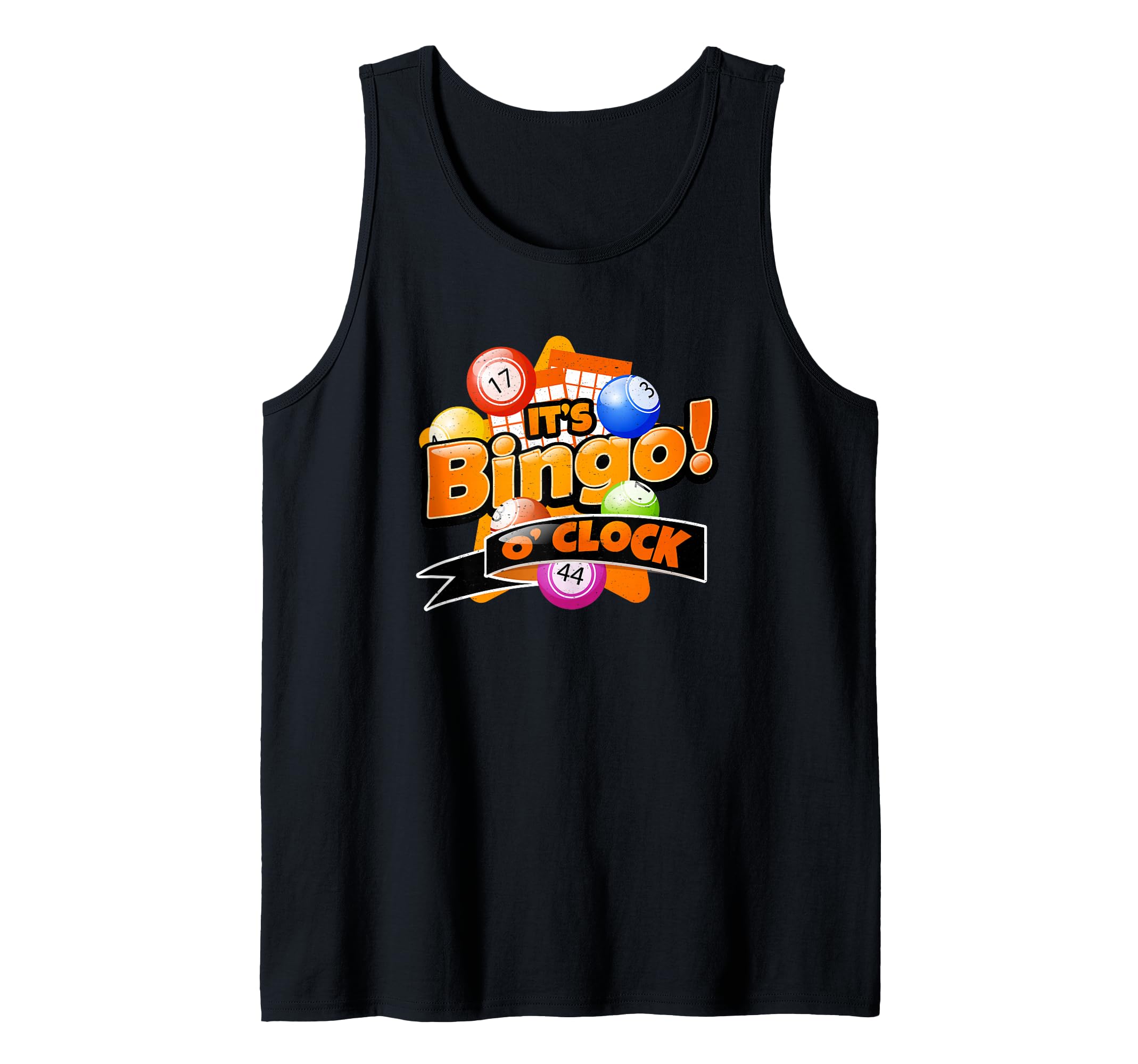 It’s Bingo O’Clock Funny Game Caller Lover Bingo Player Tank Top
